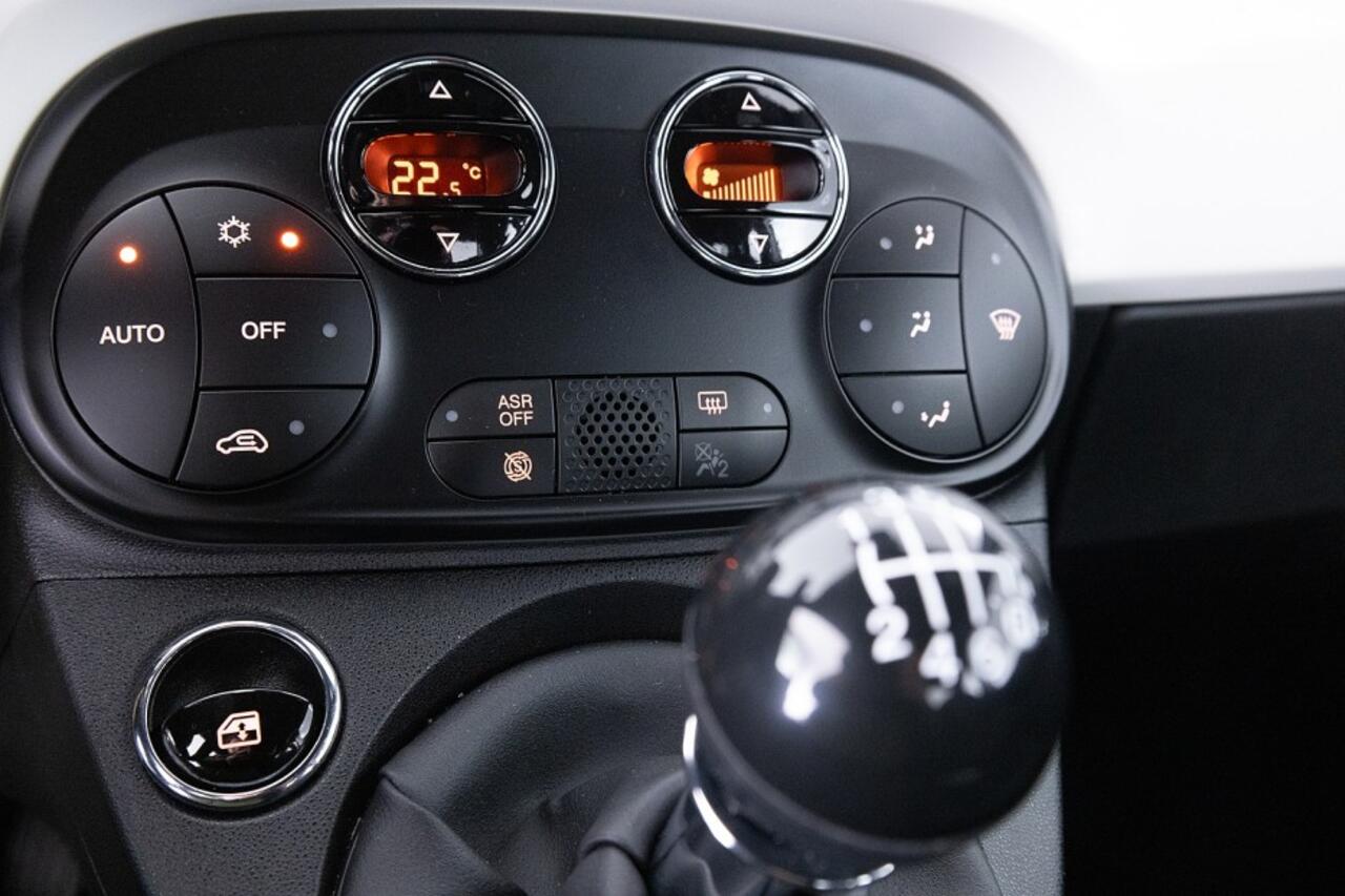 Fiat 500 1.0 GSE Hybrid | ECC | Mistlampen | CARPLAY | VELGEN