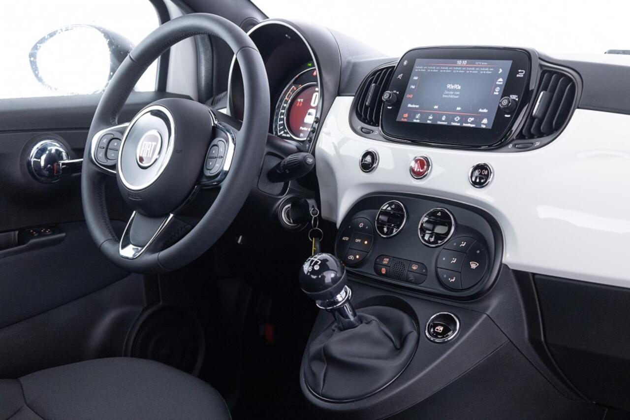 Fiat 500 1.0 GSE Hybrid | ECC | Mistlampen | CARPLAY | VELGEN