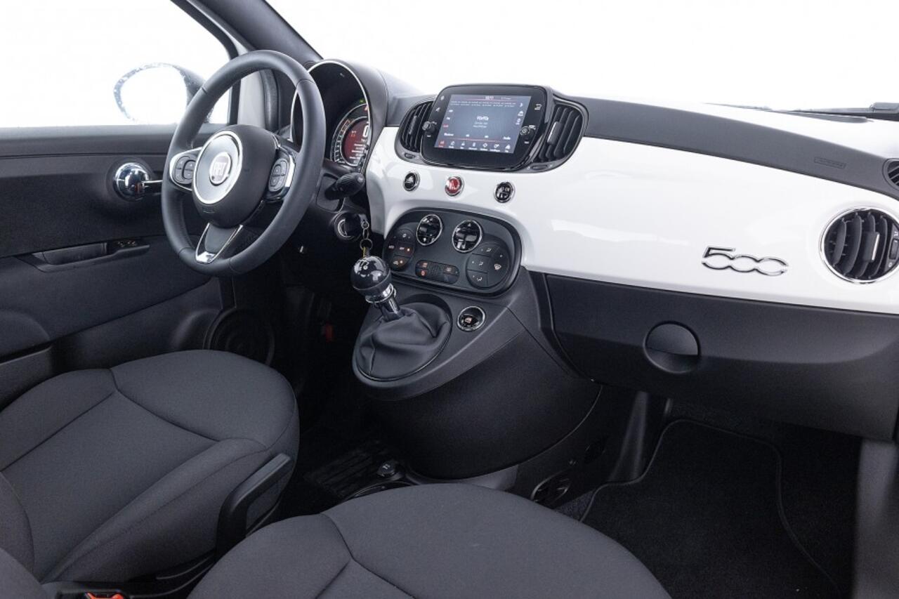 Fiat 500 1.0 GSE Hybrid | ECC | Mistlampen | CARPLAY | VELGEN