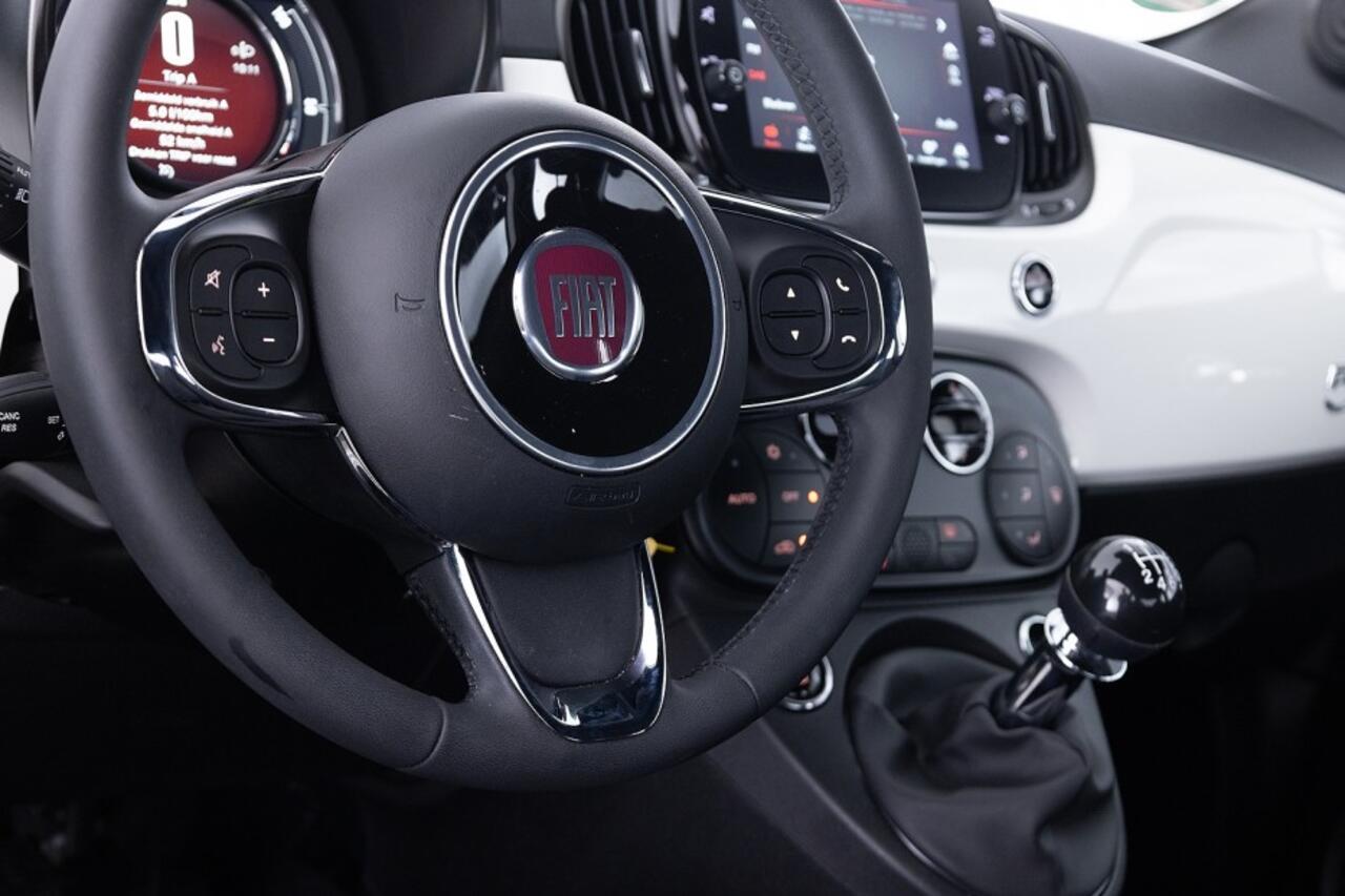 Fiat 500 1.0 GSE Hybrid | ECC | Mistlampen | CARPLAY | VELGEN
