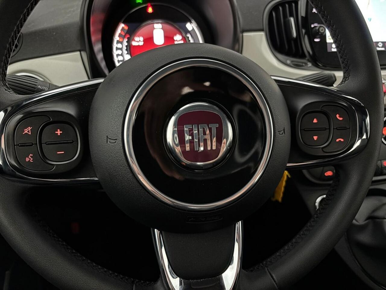 Fiat 500 1.0 GSE Hybrid | ECC | Mistlampen | CARPLAY | VELGEN