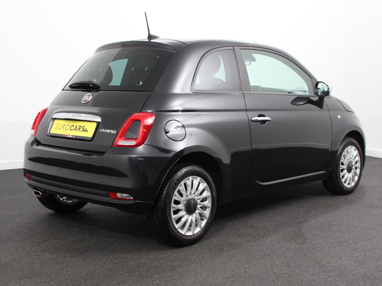 Fiat 500 1.0 Hybrid Lounge+ Airco | Cruise control | Parkeersensor achter | Radio | Navigatie | Apple Carplay/ Android Auto | Lichtmetalen velgen