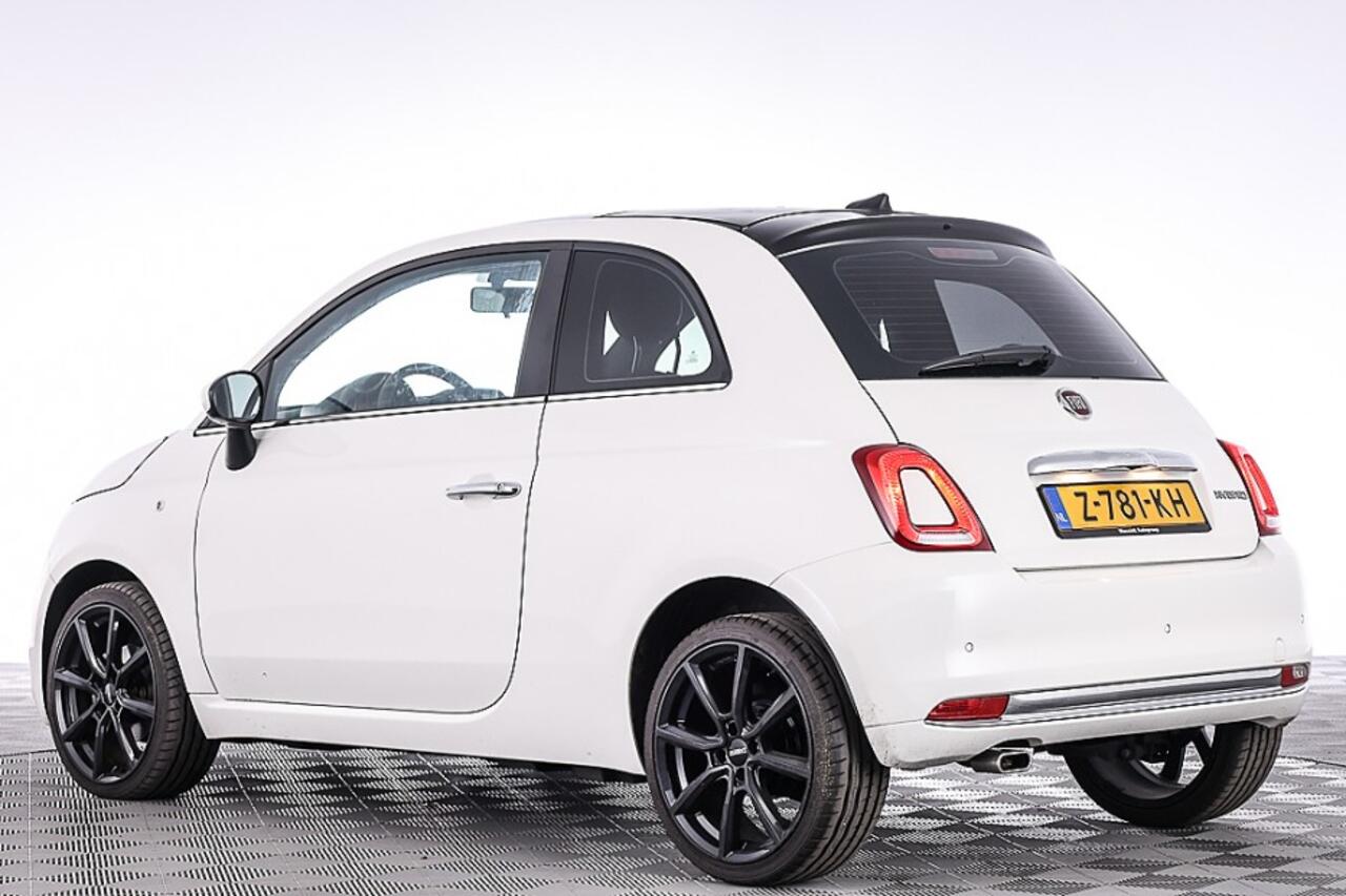 Fiat 500 1.0 Hybrid Dolcevita Finale | PANORAMADAK | VELGEN | Mistlampen