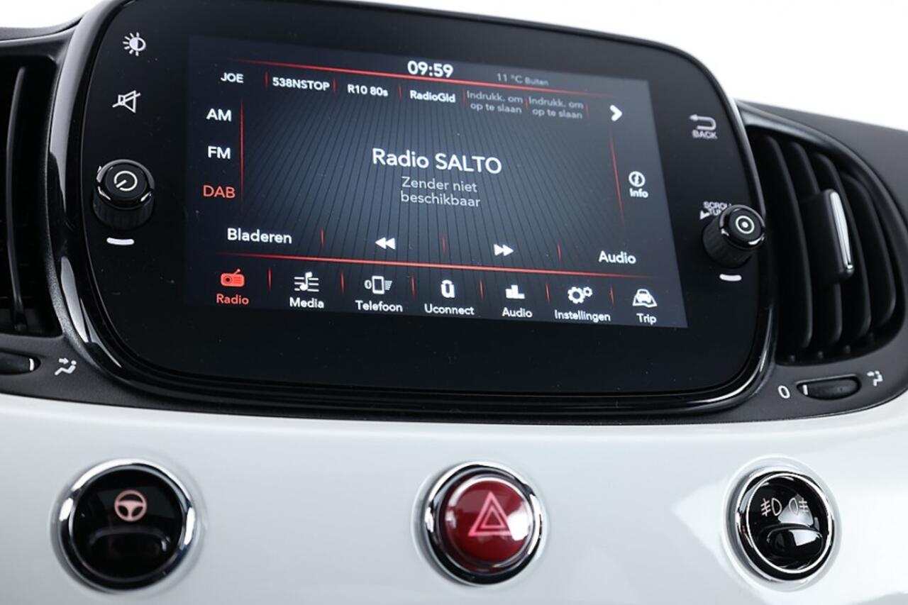 Fiat 500 1.0 Hybrid Dolcevita Finale | PANORAMADAK | VELGEN | Mistlampen