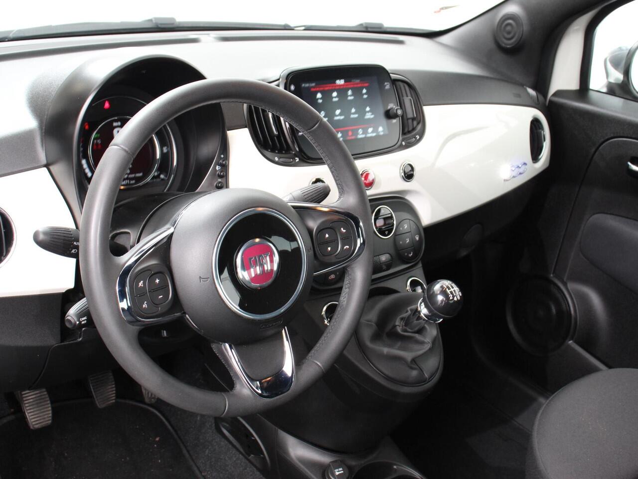 Fiat 500 1.0 Hybrid Bellavita | Navigatie | Climate Control | Dab | Parkeer sensoren | Cruise Control | Lichtmetalen Velgen | Digitale cockpit