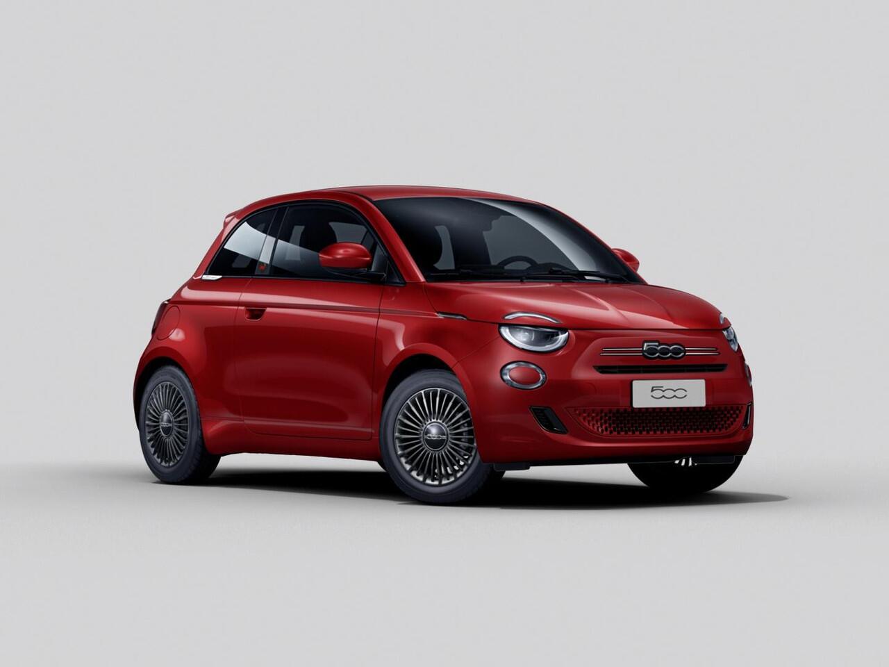 Fiat 500 1.0 Hybrid Torino | Private Lease ¤ 379,- | New | Clima | Carplay | PDC | Priv Glass | Rosso Passione