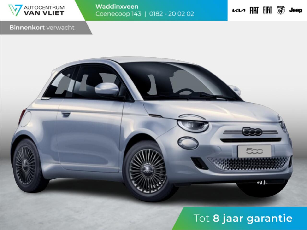 Fiat 500 1.0 Hybrid Torino | Private Lease ¤ 387,- | New | Clima | Carplay | PDC | Priv Glass | Celestial Blue