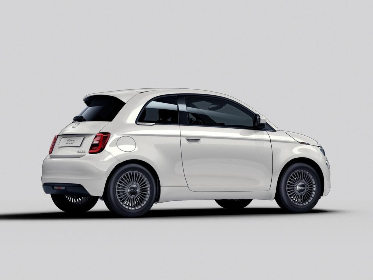 Fiat 500 1.0 Hybrid Torino | Private Lease ¤ 387,- | New | Clima | Carplay | PDC | Priv Glass | Ice White