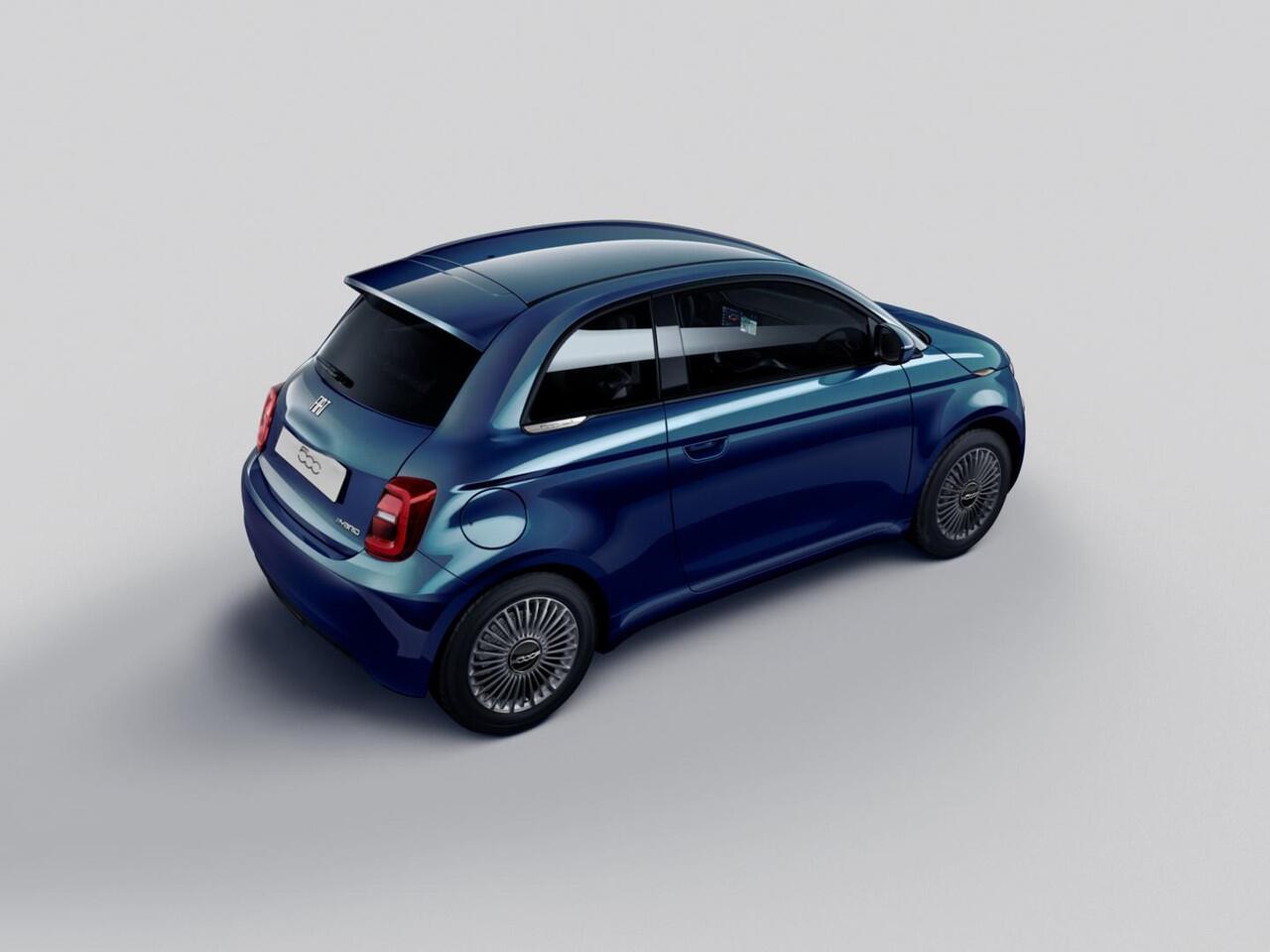 Fiat 500 1.0 Hybrid Torino | Private Lease ¤ 387,- | New | Clima | Carplay | PDC | Priv Glass | Ocean Green