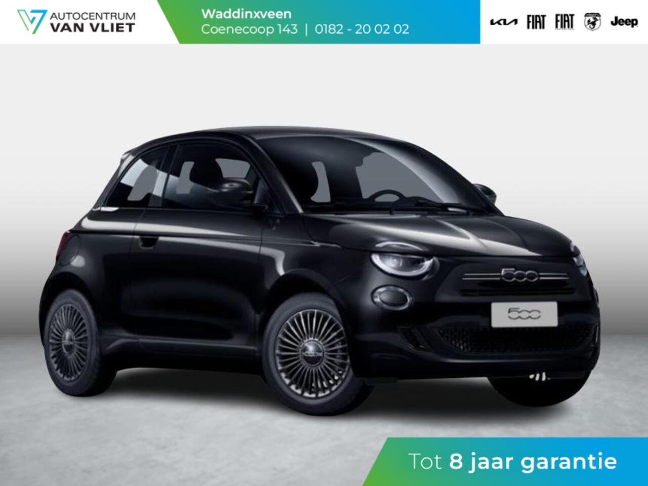 Fiat 500 Hybrid Torino Launch Edition | Nu beschikbaar voor proefritten | New | Clima | Carplay | PDC | Priv Glass | Onyx Black