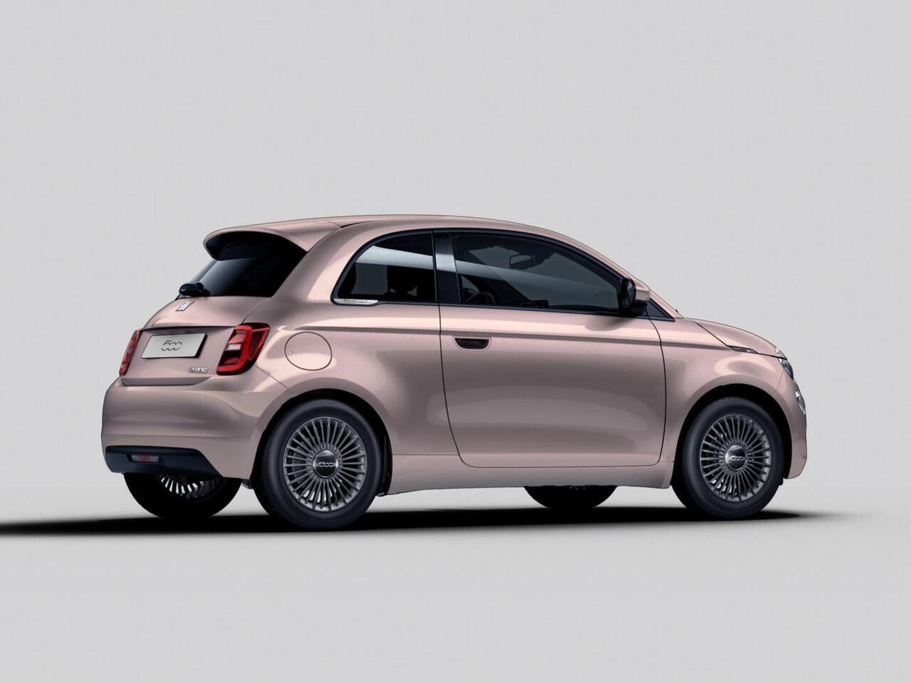 Fiat 500 Hybrid Torino Launch Edition | Private Lease ¤ 387,- | New | Clima | Carplay | PDC | Priv Glass | Rose Gold