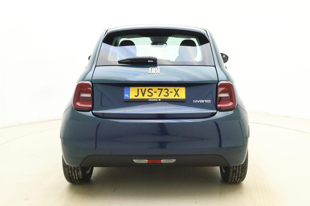 Fiat 500 1.0 Hybrid Torino Launch Edition | Navigatie via Apple Carplay/Android auto | LED verlichting | Lichtmetalen velgen | Parkeersensoren | Keyless | Cruise control