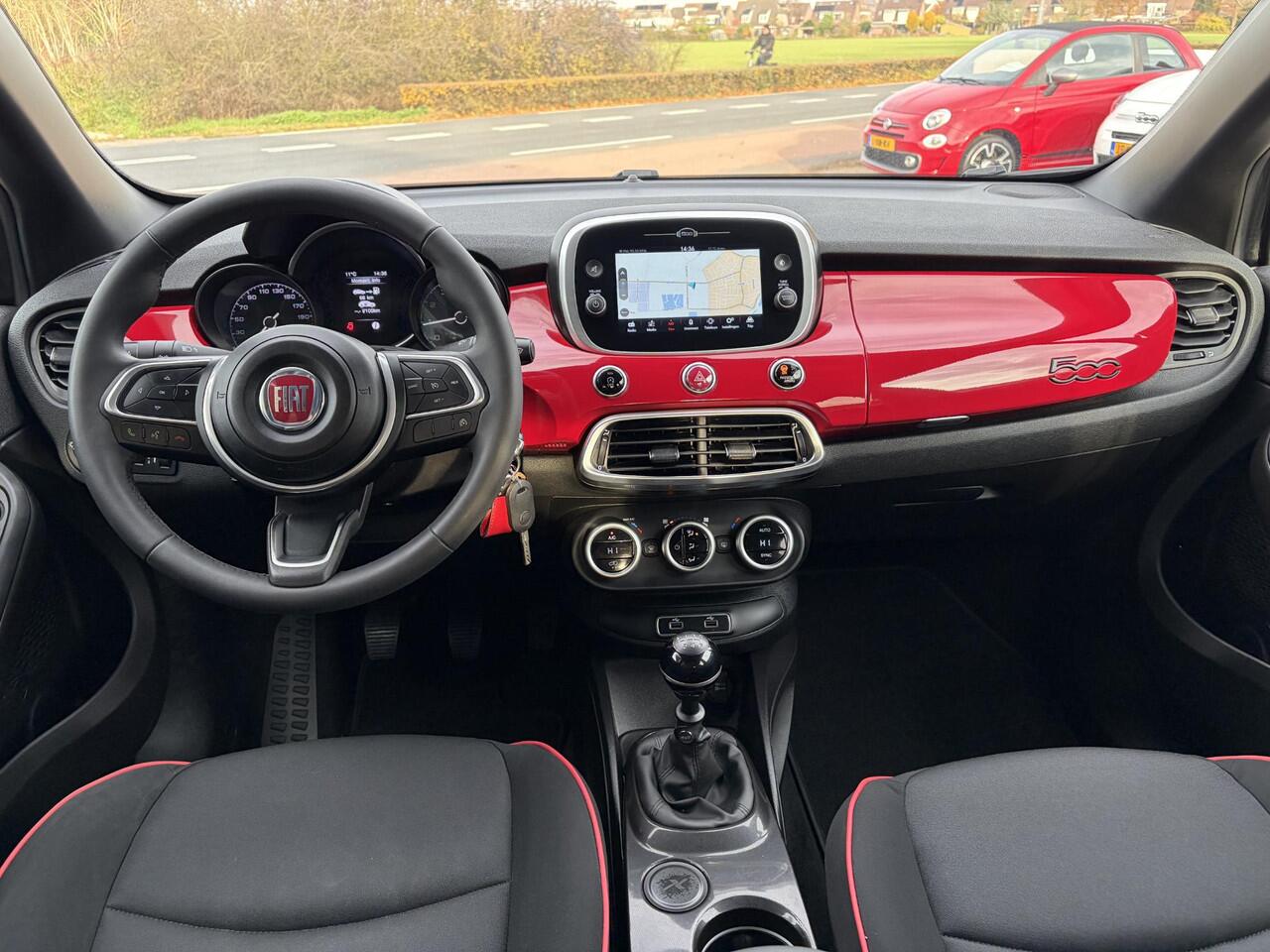 Fiat 500 X CROSS 1.0 FireFly Turbo 120 RED NAVI | CAMERA | KLIMA | BOVAG !