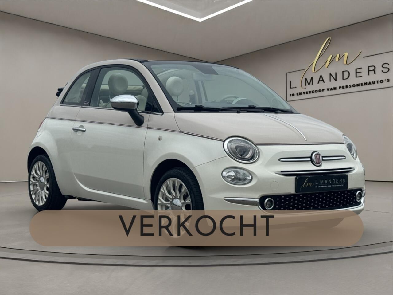 Fiat 500C 0.9 TwinAir Turbo 60Th Anniversary 2018 WIT | Automaat | Cabriol