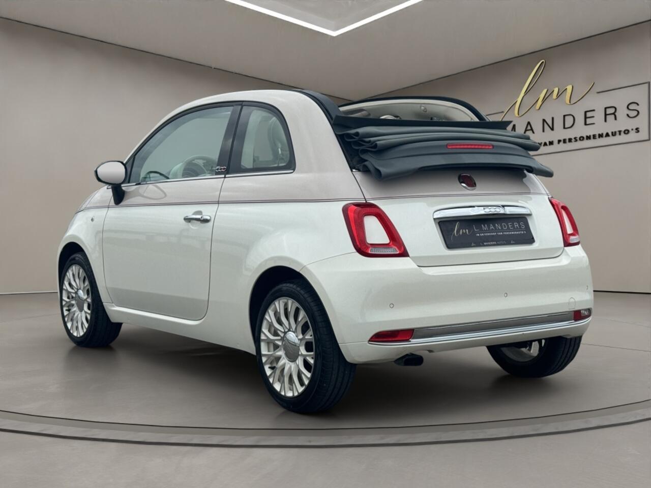 Fiat 500C 0.9 TwinAir Turbo 60Th Anniversary 2018 WIT | Automaat | Cabriol