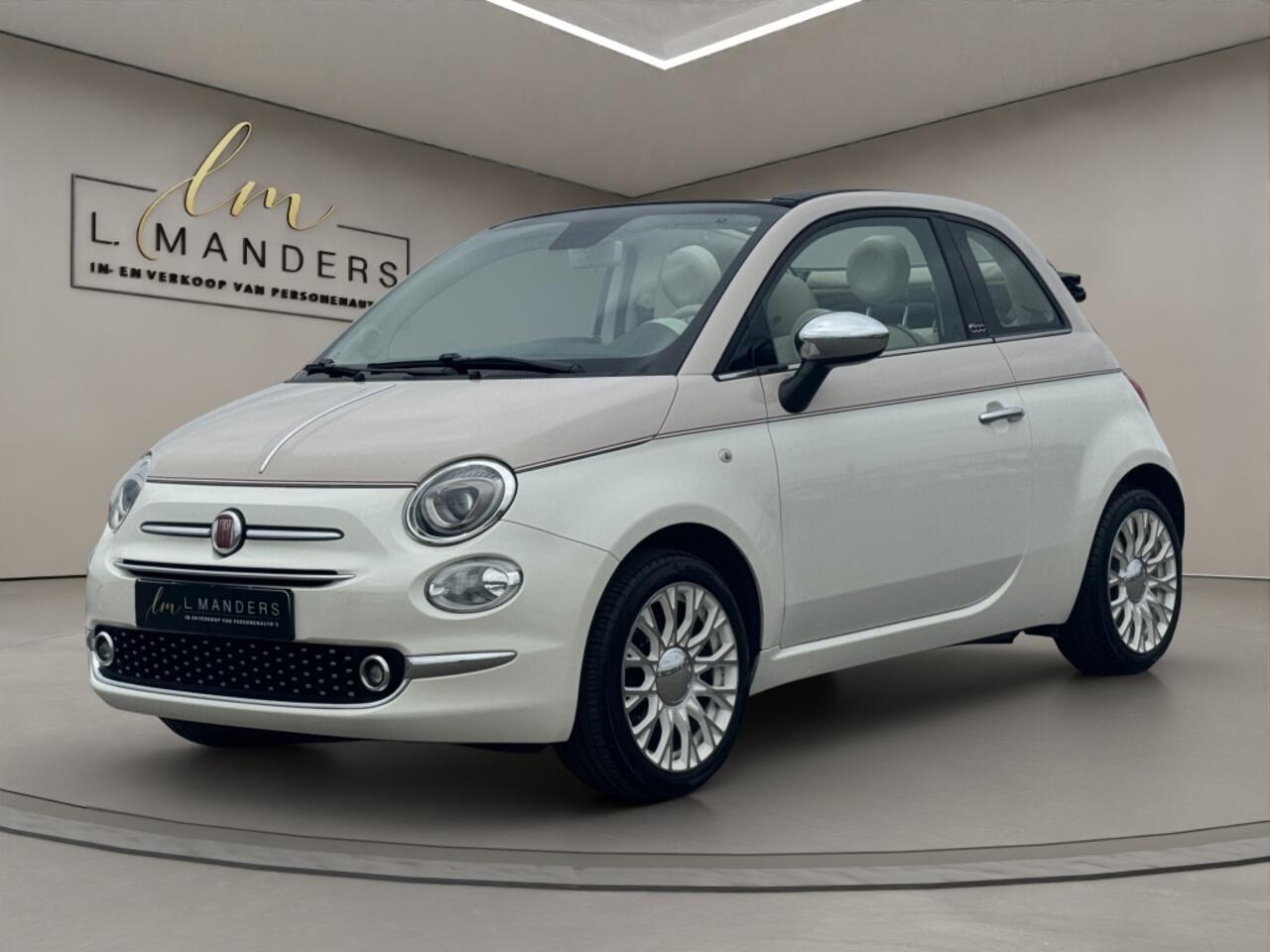 Fiat 500C 0.9 TwinAir Turbo 60Th Anniversary 2018 WIT | Automaat | Cabriol