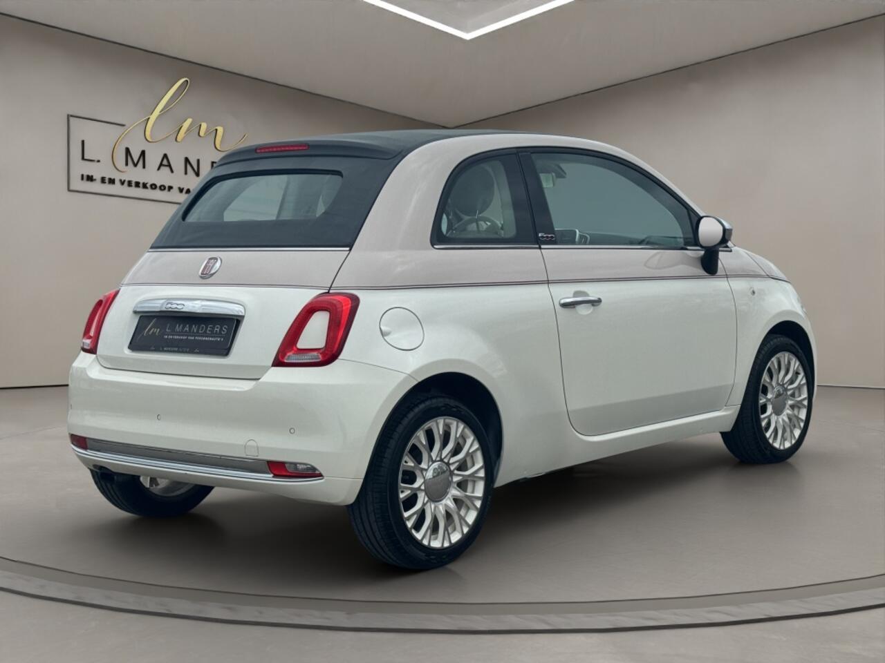 Fiat 500C 0.9 TwinAir Turbo 60Th Anniversary 2018 WIT | Automaat | Cabriol