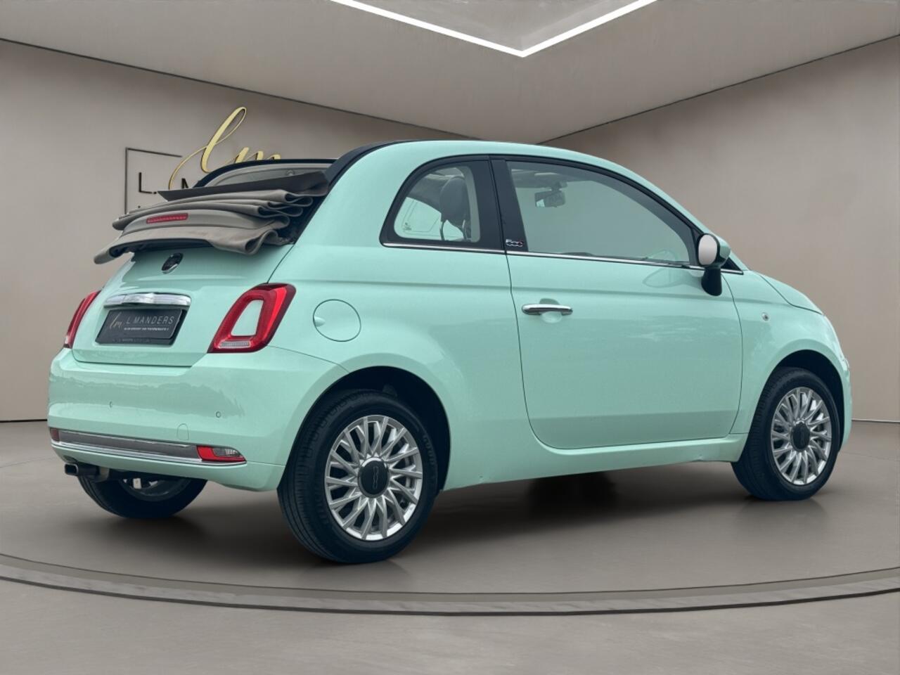 Fiat 500C 1.2 Lounge 2018 MINT GROEN | Cabrio | Climate Control