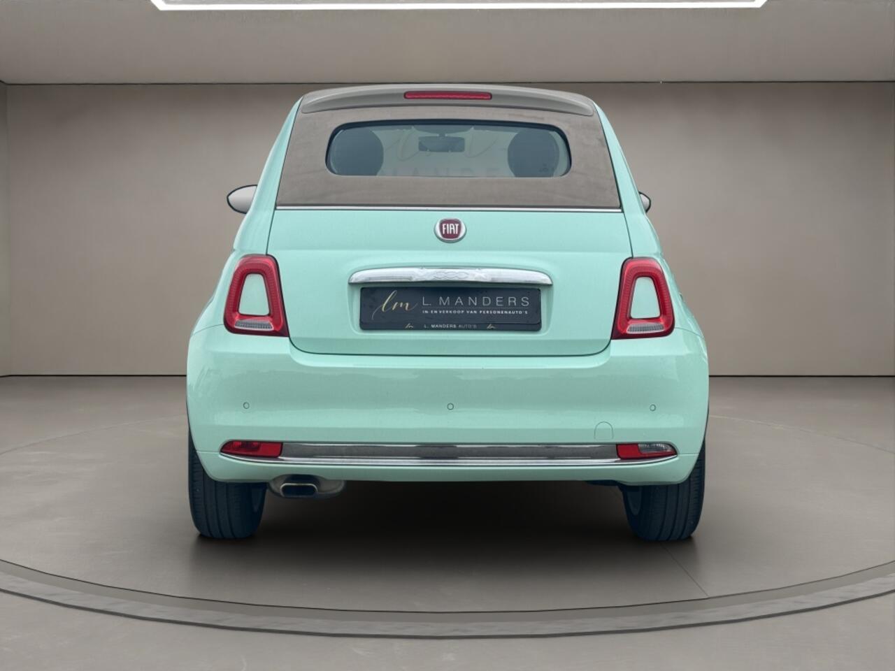 Fiat 500C 1.2 Lounge 2018 MINT GROEN | Cabrio | Climate Control