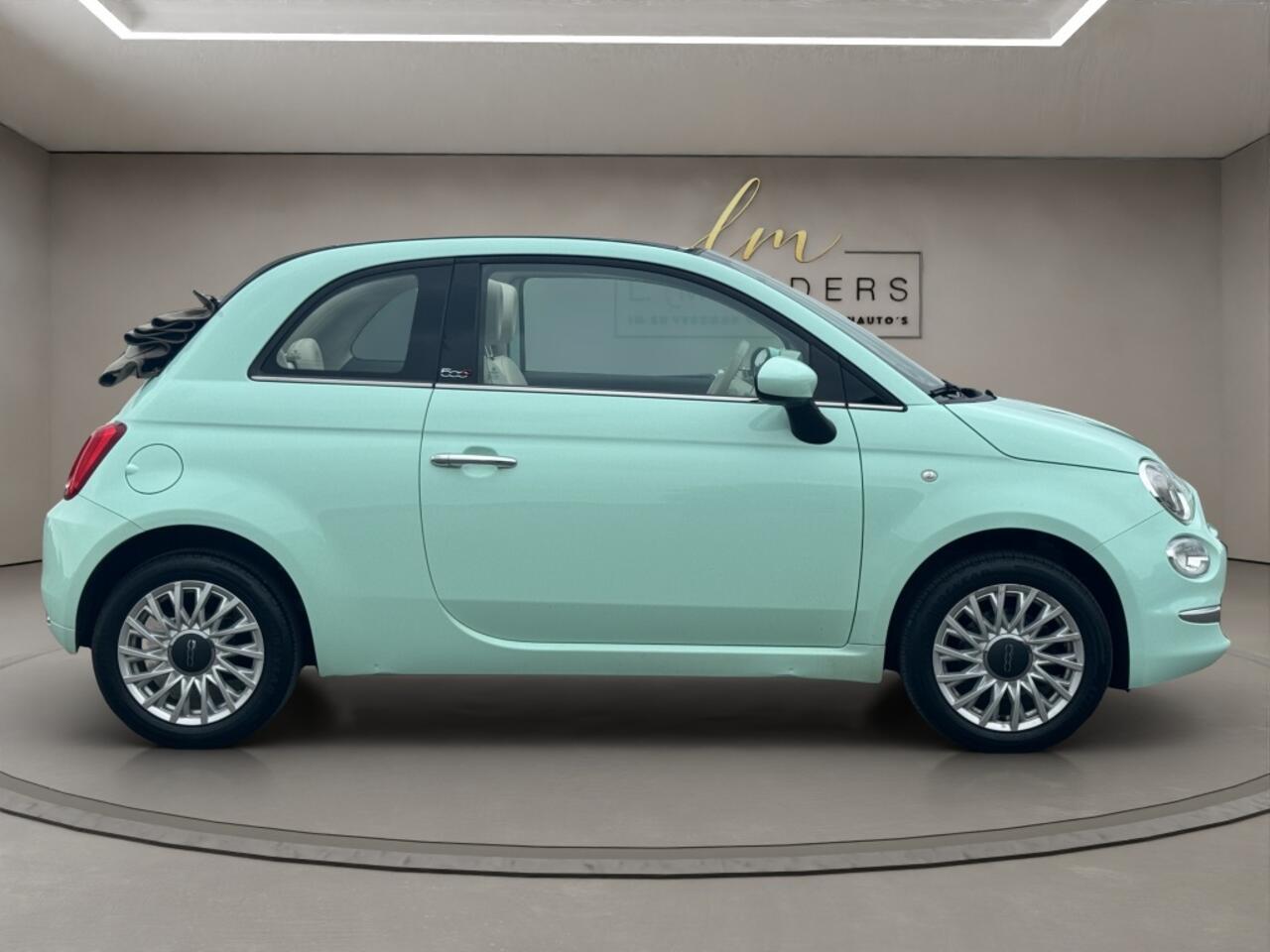 Fiat 500C 1.2 Lounge 2018 MINT GROEN | Cabrio | Climate Control