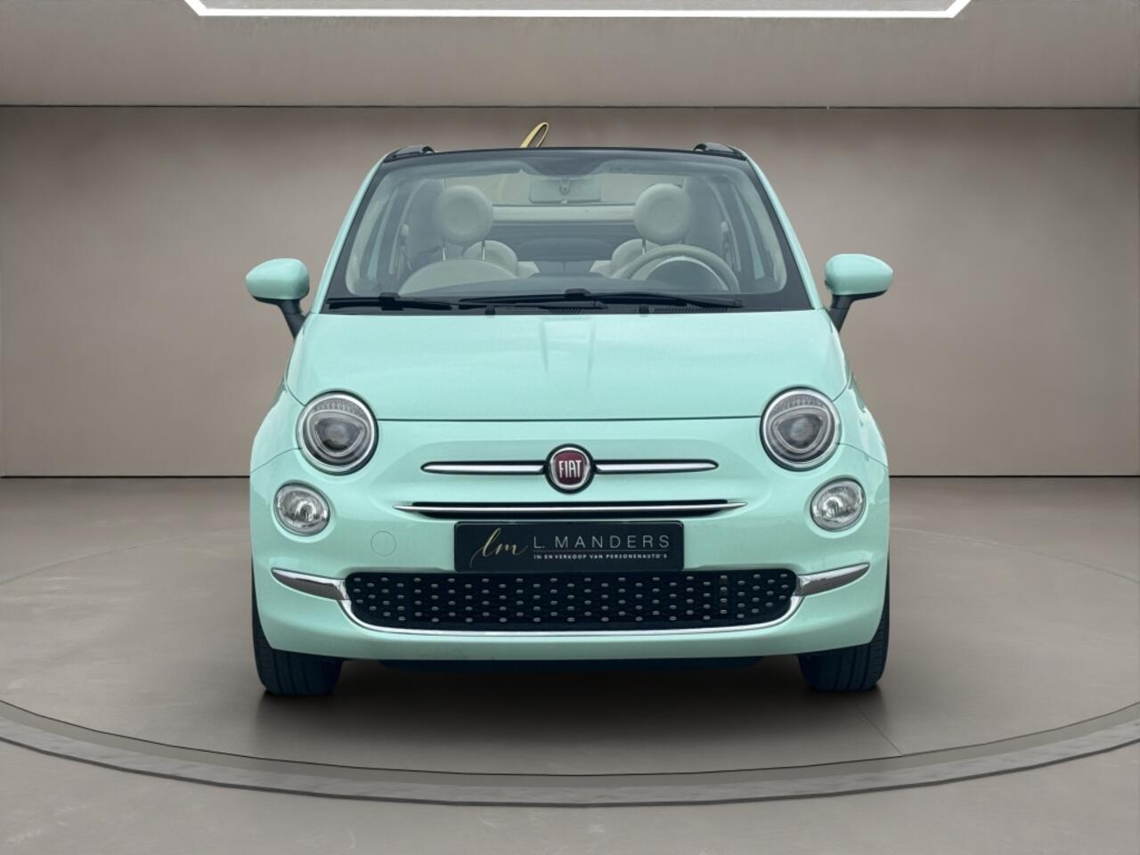 Fiat 500C 1.2 Lounge 2018 MINT GROEN | Cabrio | Climate Control