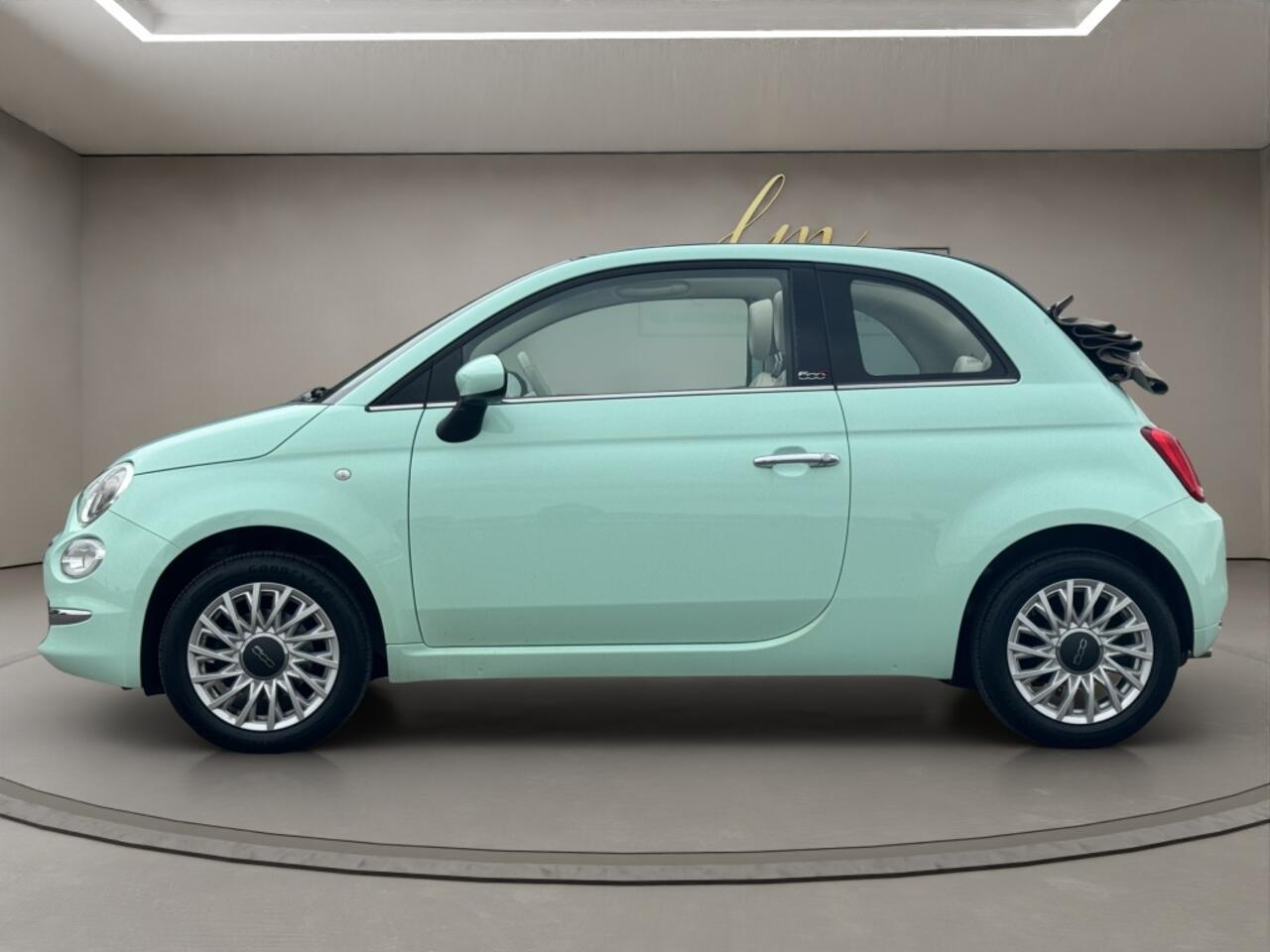 Fiat 500C 1.2 Lounge 2018 MINT GROEN | Cabrio | Climate Control