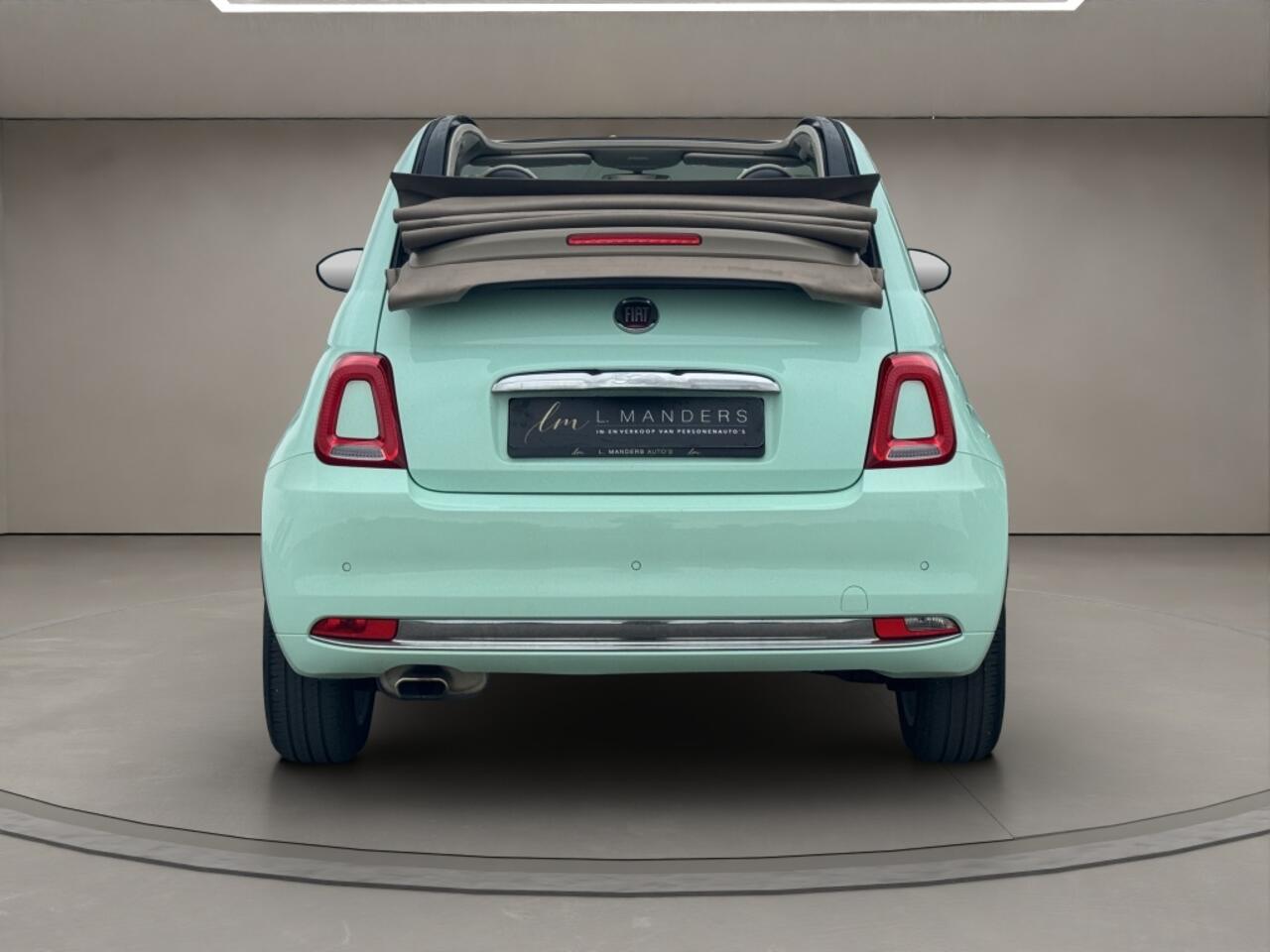 Fiat 500C 1.2 Lounge 2018 MINT GROEN | Cabriolet | Climate Control