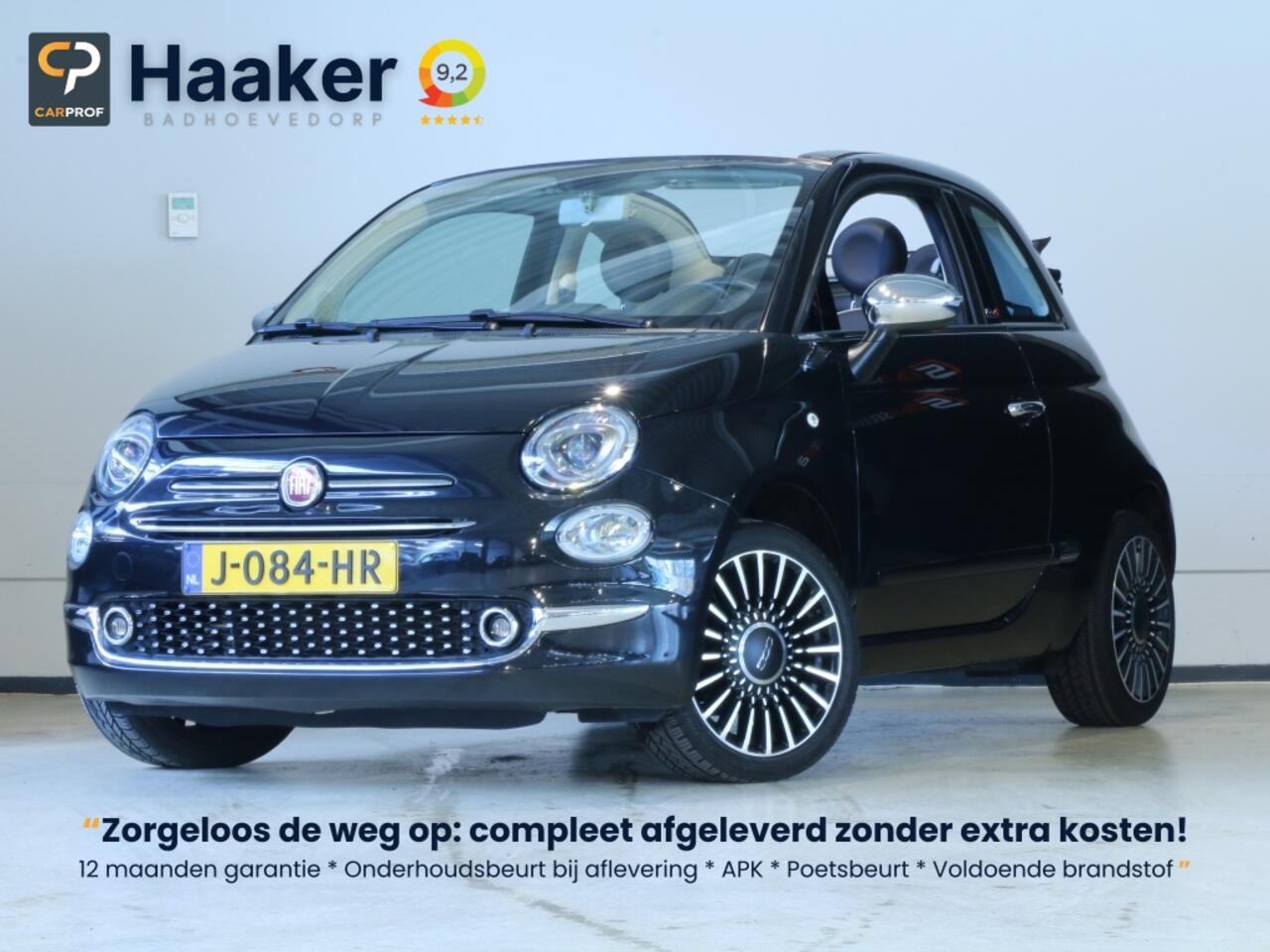 Fiat 500C 1.2 Lounge * AFLEVERPAKKET INBEGREPEN INCL. 1 JAAR GARANTIE