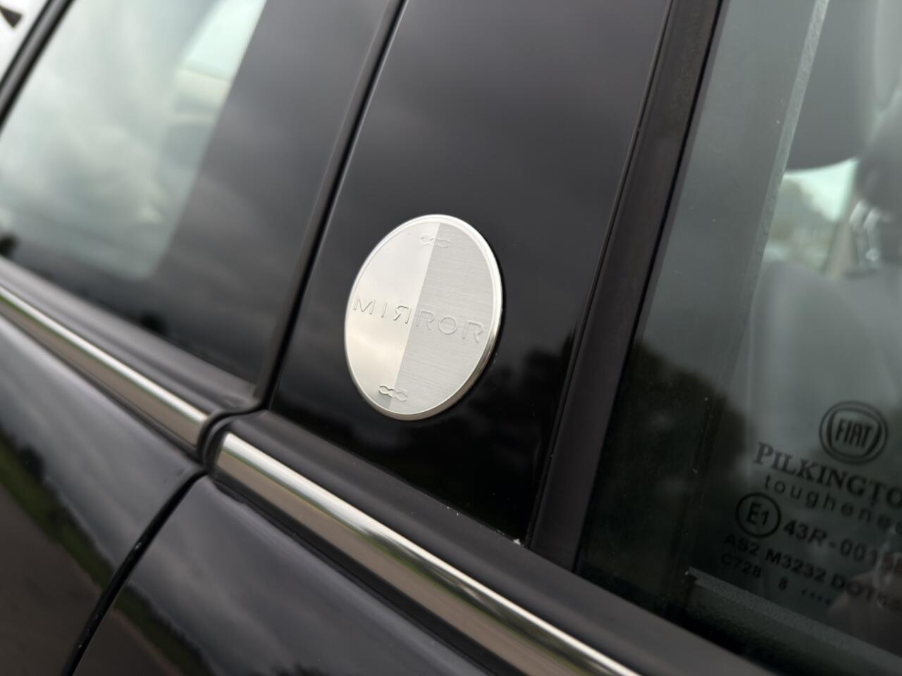 Fiat 500C 1.2 Mirror 2019 ZWART | Cabriolet | Climate Control | Apple CarP