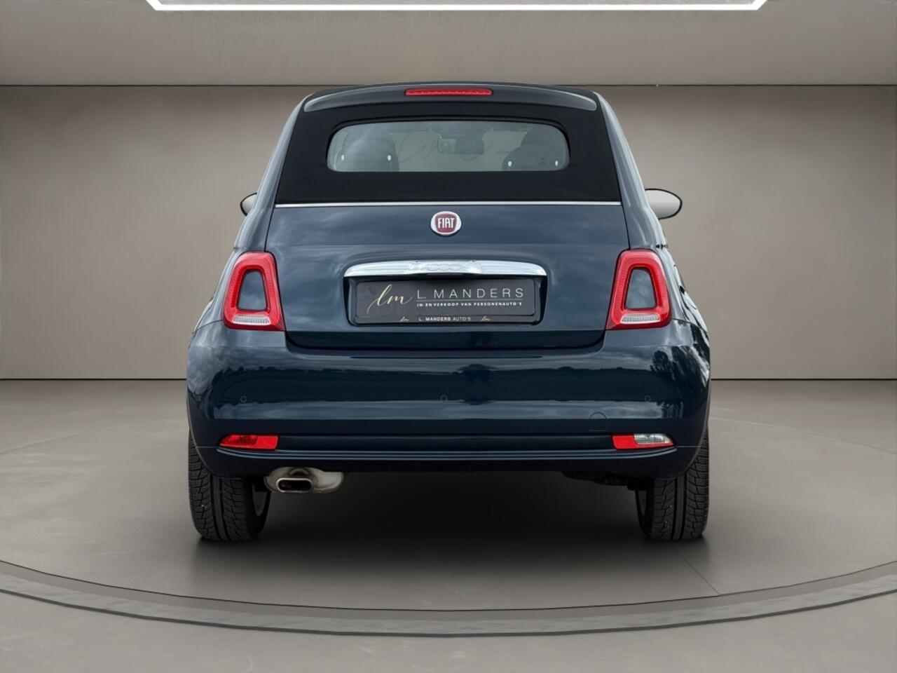 Fiat 500C 1.2 Lounge 2019 BLAUW | Cabriolet | Apple CarPlay | Airco