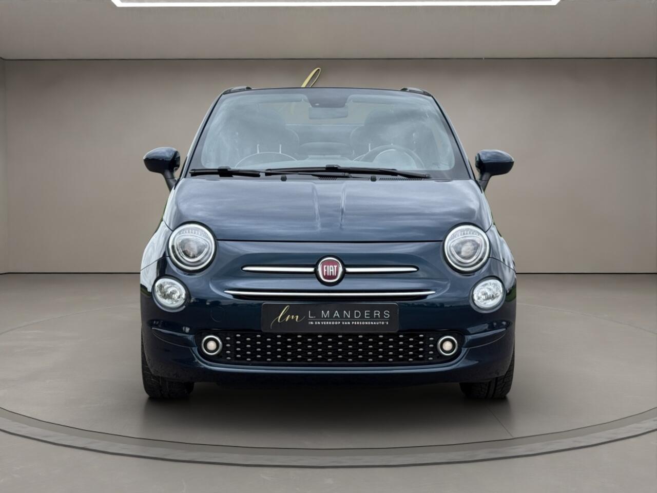 Fiat 500C 1.2 Lounge 2019 BLAUW | Cabriolet | Apple CarPlay | Airco
