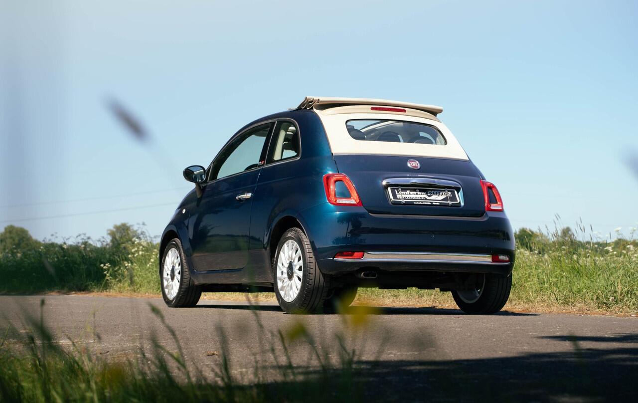 Fiat 500C 0.9 TwinAir Turbo Lounge Rijklaar! Sport Lite Navi Cruise Mistlampen Apple PDC Carplay NAP