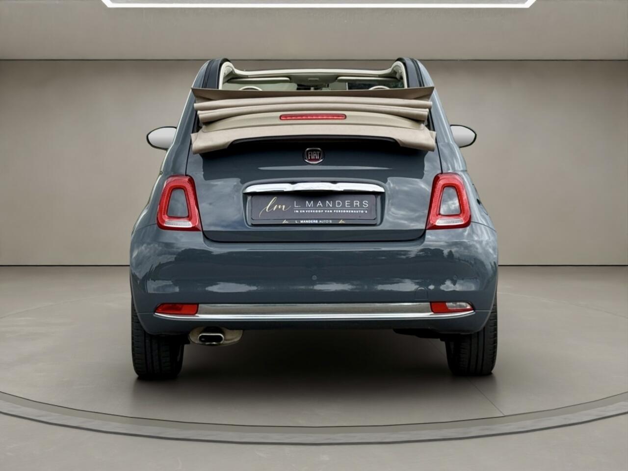 Fiat 500C 1.2 Lounge 2019 GRIJS | Cabrio | Navigatie | Airco