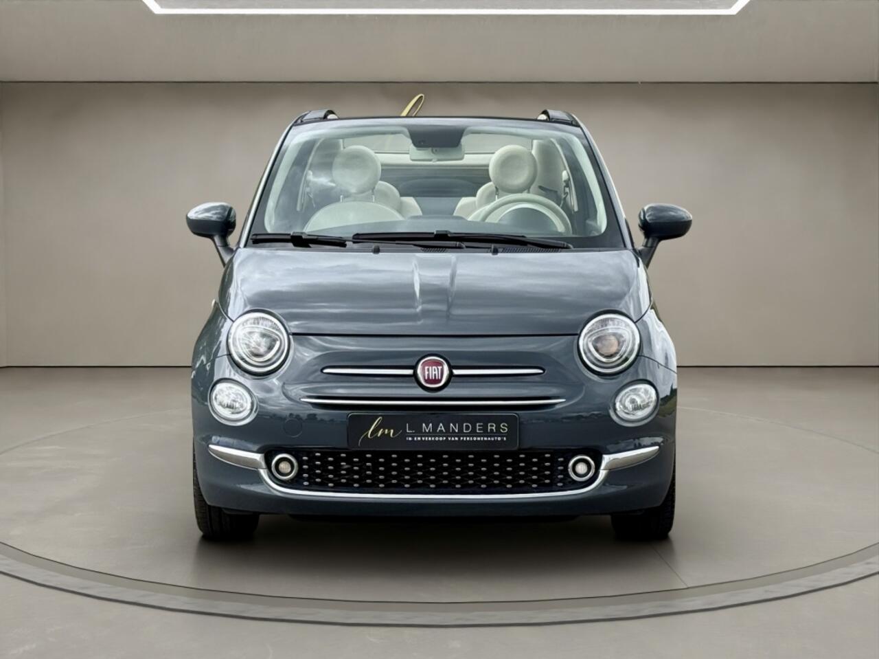 Fiat 500C 1.2 Lounge 2019 GRIJS | Cabrio | Navigatie | Airco