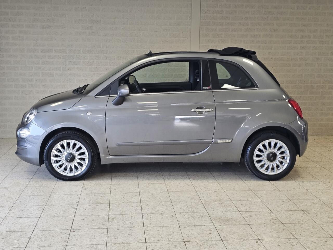Fiat 500C 1.2 (70Pk) Lounge Cruise, Clima, Navi Géén Afleverkosten