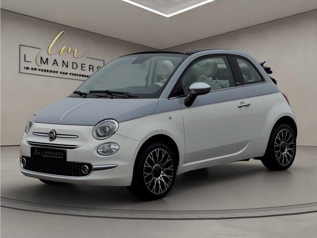 Fiat 500C 1.2 Collezione 2019 BICOLORE | Cabrio | Airco | Benzine | PDC