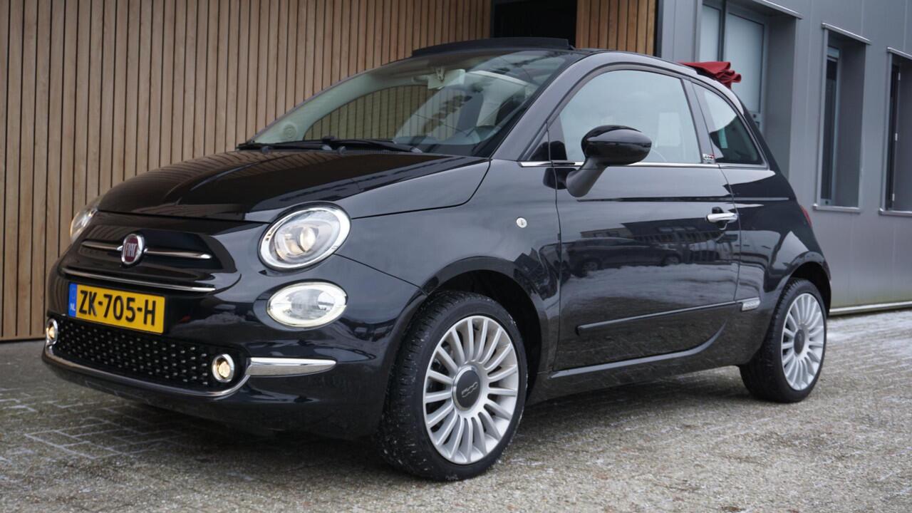 Fiat 500C 1.2 69pk Lounge Automaat Cabriolet Airco Cruise Control 16inch LM PDC *Dis.Riem v.v.* 48918km!
