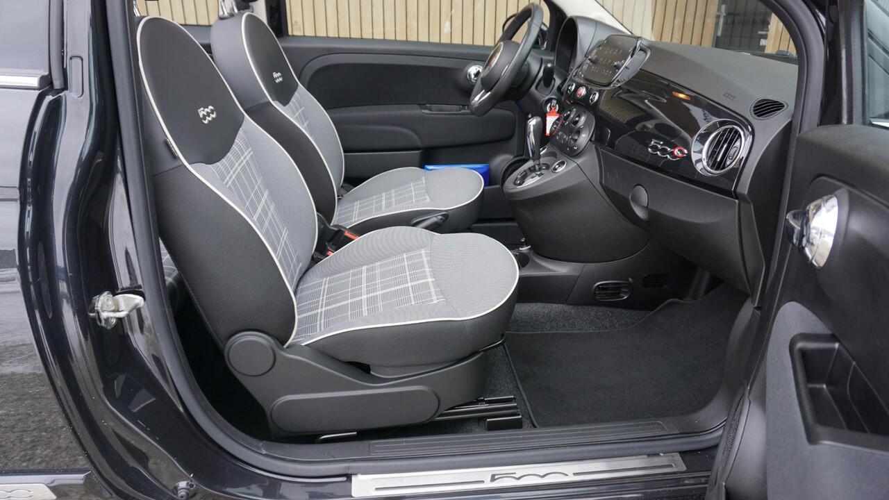 Fiat 500C 1.2 69pk Lounge Automaat Cabriolet Airco Cruise Control 16inch LM PDC *Dis.Riem v.v.* 48918km!