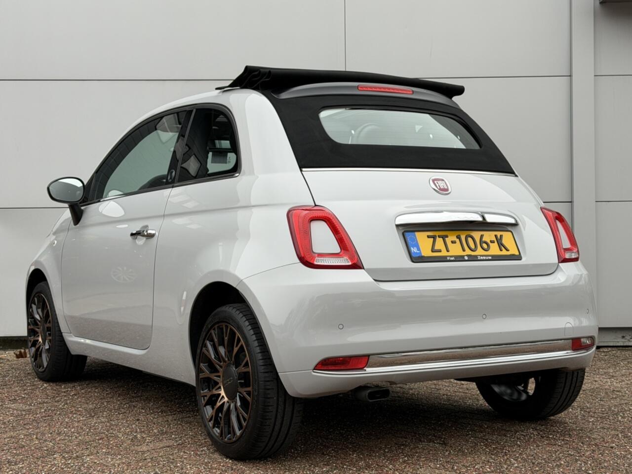 Fiat 500C TwinAir Turbo 85PK 120TH | Navi | Carplay | Clima | 16"