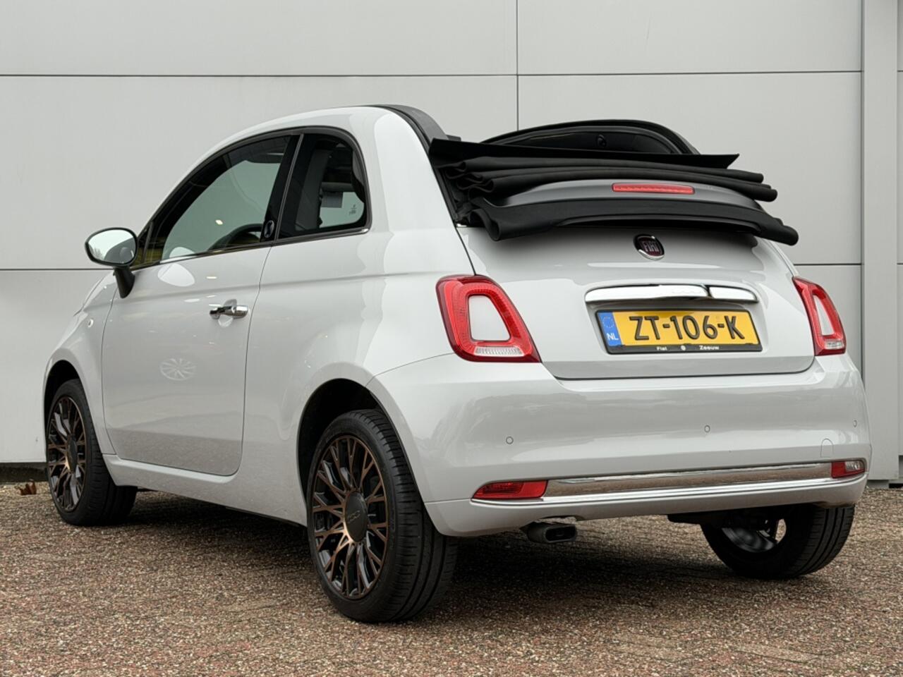 Fiat 500C TwinAir Turbo 85PK 120TH | Navi | Carplay | Clima | 16"