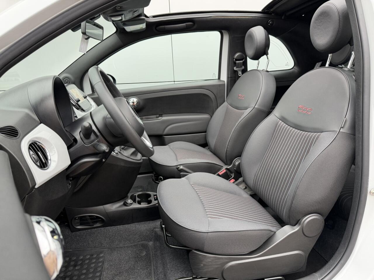 Fiat 500C TwinAir Turbo 85PK 120TH | Navi | Carplay | Clima | 16"