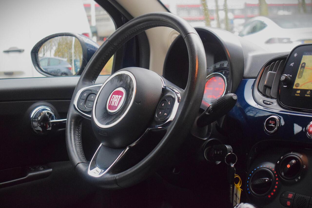 Fiat 500C 0.9 TwinAir Turbo Lounge NAV|AC|GR.SCHERM|CRUISE