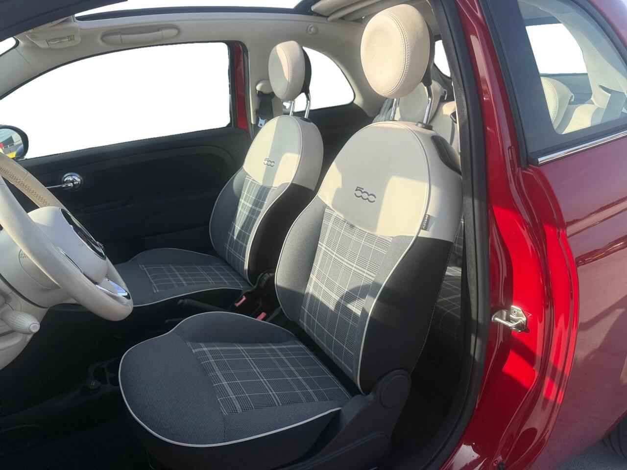 Fiat 500C 0.9 TwinAir Turbo Lounge | Parkeersensoren | Bluetooth | Cruise Control | Navigatie | Airco | DAB | Stuurbediening
