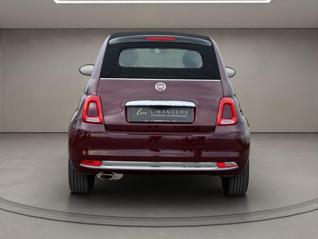 Fiat 500C 1.2 Star 2019 BORDEAUX | Cabrio | Apple CarPlay | Airco