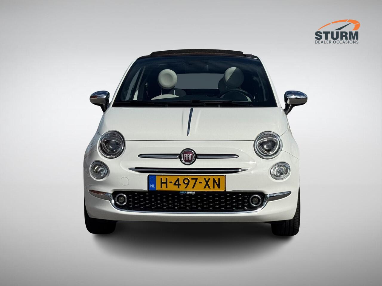 Fiat 500C 1.0 Hybrid Star | Navigatie Full-Map | Park. Sensor | Cruise & Climate Control | Elek. Cabriodak | Rijklaarprijs!