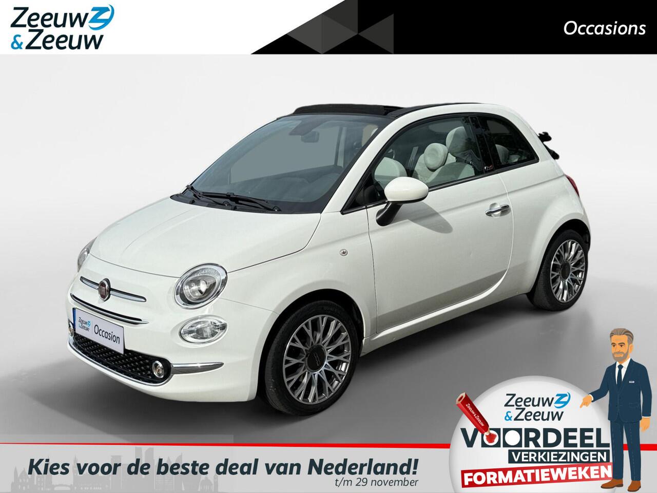Fiat 500C 1.0 Hybrid Launch Edition | CABRIO | INFOTAINMENT SCHERM | PDC | 1 JAAR GARANTIE