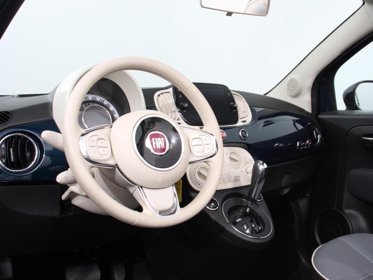 Fiat 500C 1.2 Lounge Automaat | Cruise Control | Parkeersensoren Achter | Climate Control | Elektrische Ramen | Lichtmetalen velgen | Display