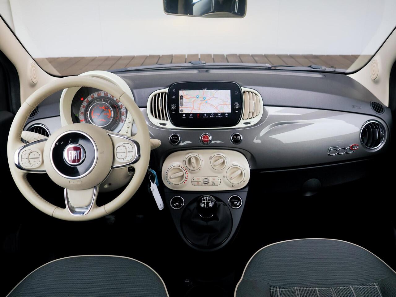 Fiat 500C 0.9 TwinAir Turbo Lounge 85 pk | Cruise Control | Navigatie | PDC achter | NL auto |