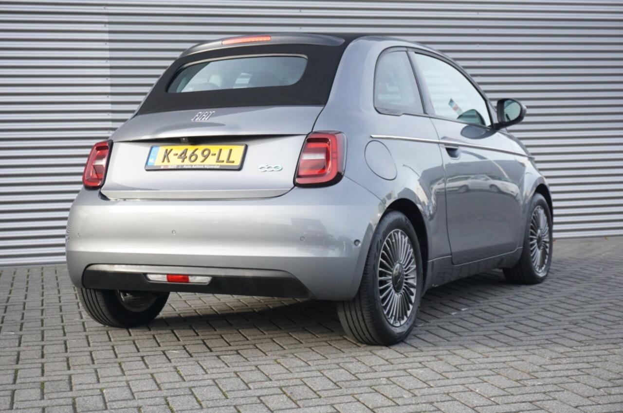 Fiat 500C Icon 42 kWh Cabrio 93% SOH | AUTOMAAT | BOMVOL OPTIES !!