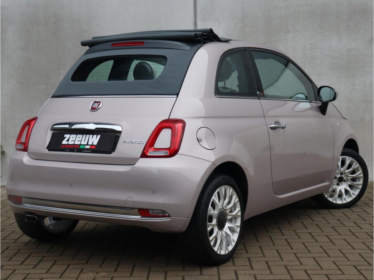 Fiat 500C 1.0 Hybrid 70 PK Star | Navi | Carplay | Clima | Cruise | 16"
